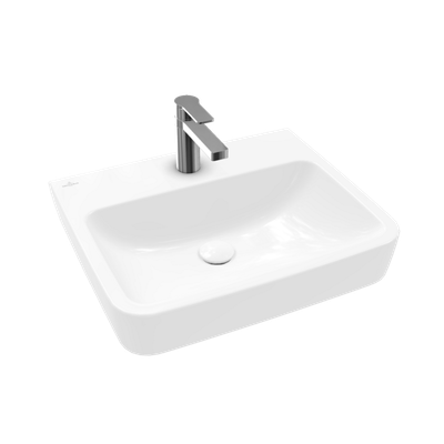 Villeroy &amp; Boch O.novo Washbasins  550 x 460 x 175 mm  White Alpin CeramicPlus  without overflow