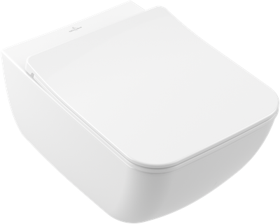 Villeroy &amp; Boch Venticello Combi-Pack  wall-mounted  White Alpin CeramicPlus (4611RLR1)