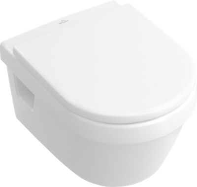 Villeroy &amp; Boch Architectura Washdown toilet  rimless  wall-mounted  White Alpin CeramicPlus (5684R…