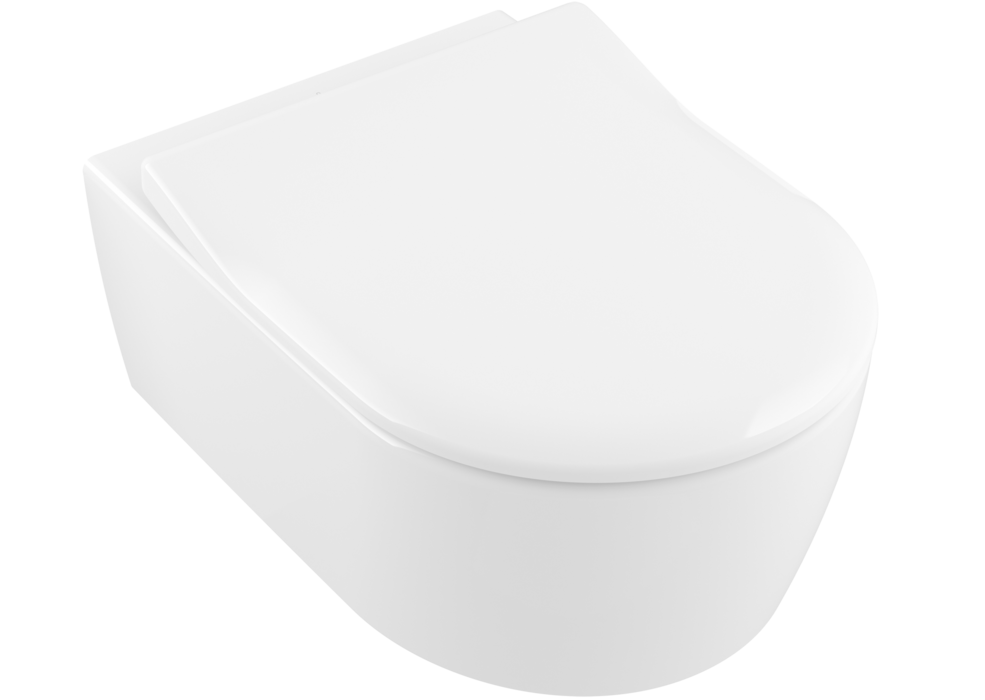 Villeroy &amp; Boch Avento Combi-Pack  wall-mounted  White Alpin CeramicPlus (5656RSR1)