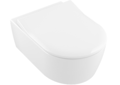 Villeroy &amp; Boch Avento Combi-Pack  wall-mounted  White Alpin CeramicPlus (5656RSR1)