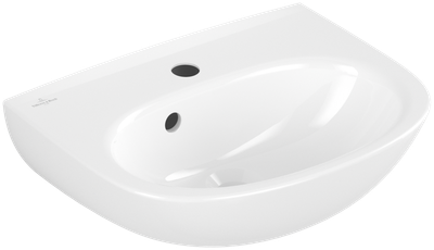 Villeroy &amp; Boch O.novo Handwashbasin  450 x 360 x 160 mm  White Alpin  with overflow