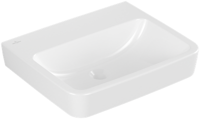 Villeroy &amp; Boch O.novo Washbasins  550 x 460 x 175 mm  White Alpin  without overflow  Ground unders…