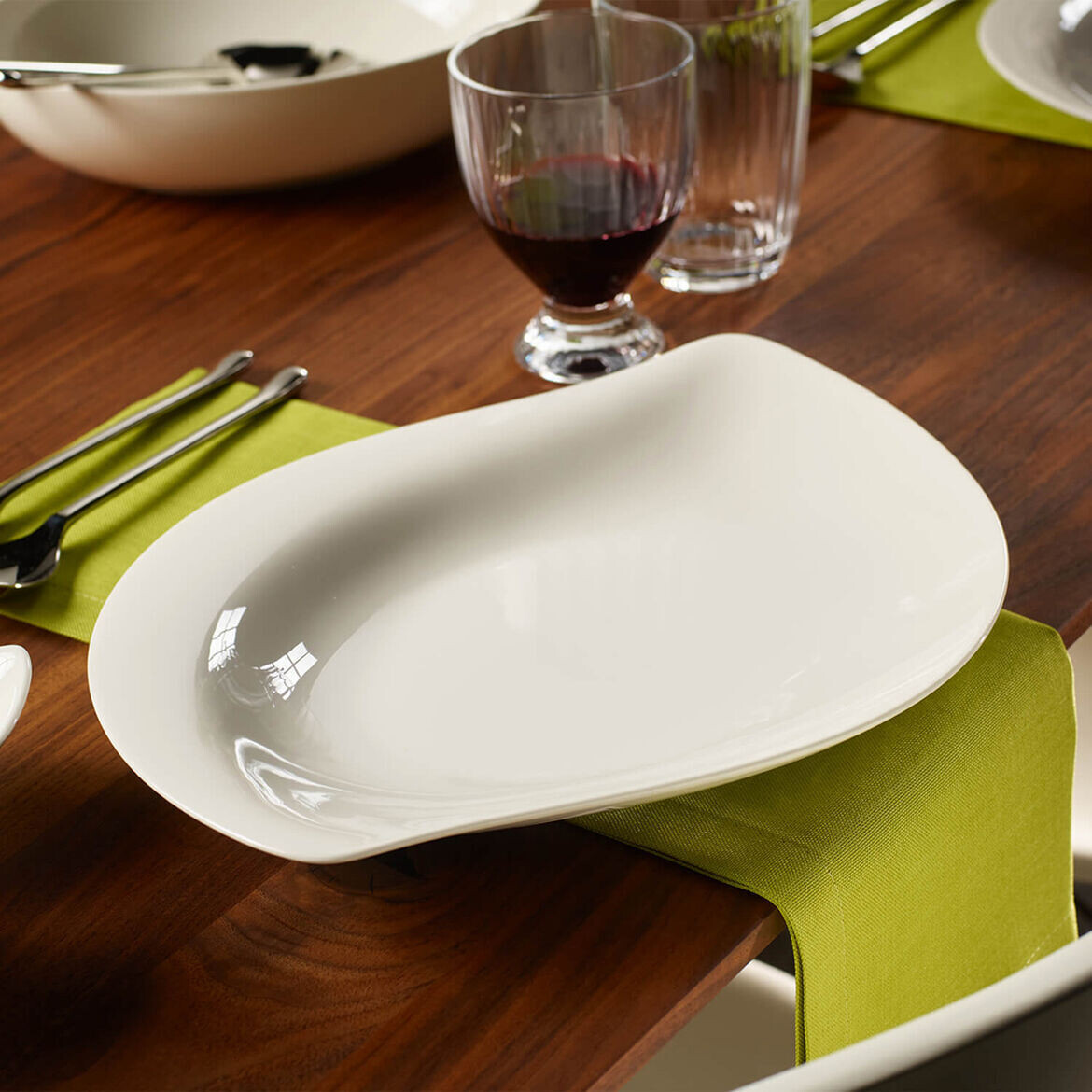 Villeroy &amp; Boch New Cottage Special Serve &amp; Salad flat bowl 34 cm