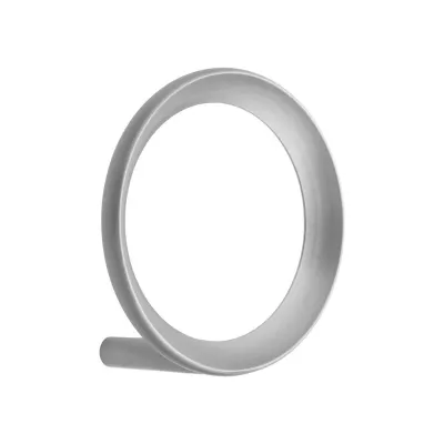 Normann Copenhagen Loop hook  medium  brushed zinc