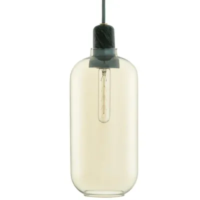 Normann Copenhagen Amp pendant  large  gold-green