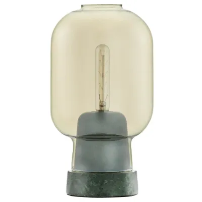 Normann Copenhagen Amp table lamp, gold-green
