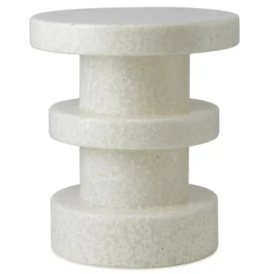 Normann Copenhagen Bit stool  stack  white