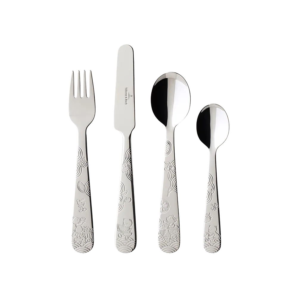 Villeroy &amp; Boch Hungry as a Bear cutlery set 4 pieces