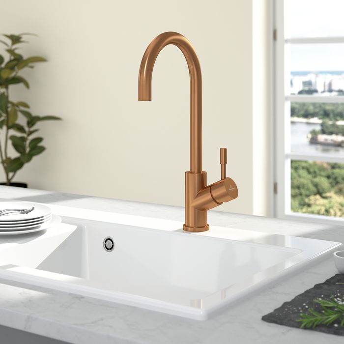 Villeroy &amp; Boch Umbrella Kitchen tap, Bronze