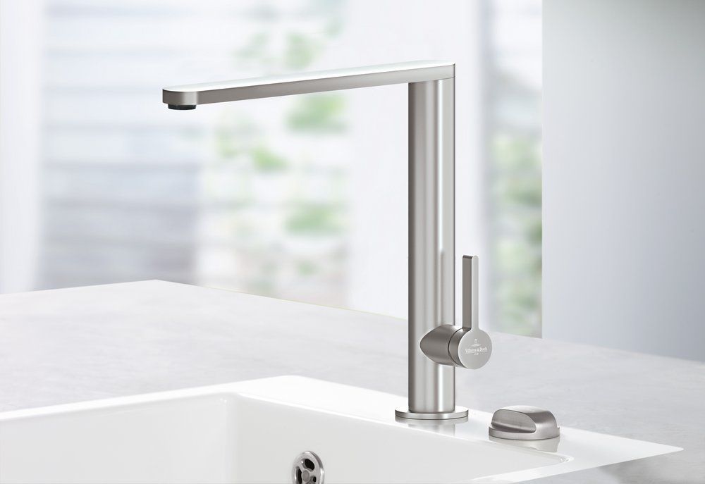Villeroy &amp; Boch Finera Kitchen tap, Solid stainless steel