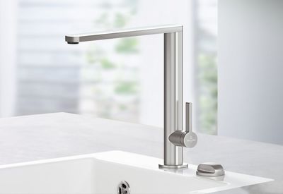 Villeroy &amp; Boch Finera Kitchen tap, Solid stainless steel