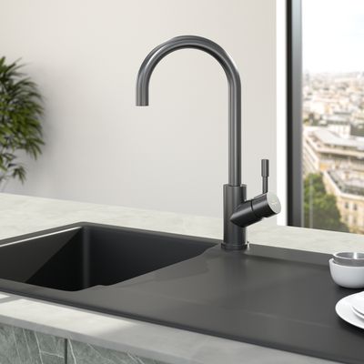 Villeroy &amp; Boch Umbrella Kitchen tap, Anthracite