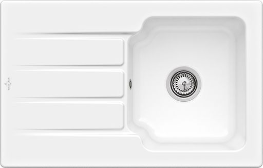 Villeroy &amp; Boch Architectura 45 Built-in sink, included Waste system hand-operated, 800 x 510 mm, CeramicPlus