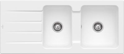 Villeroy &amp; Boch Architectura 80 Built-in sink, included Waste system hand-operated, 1160 x 510 mm, CeramicPlus
