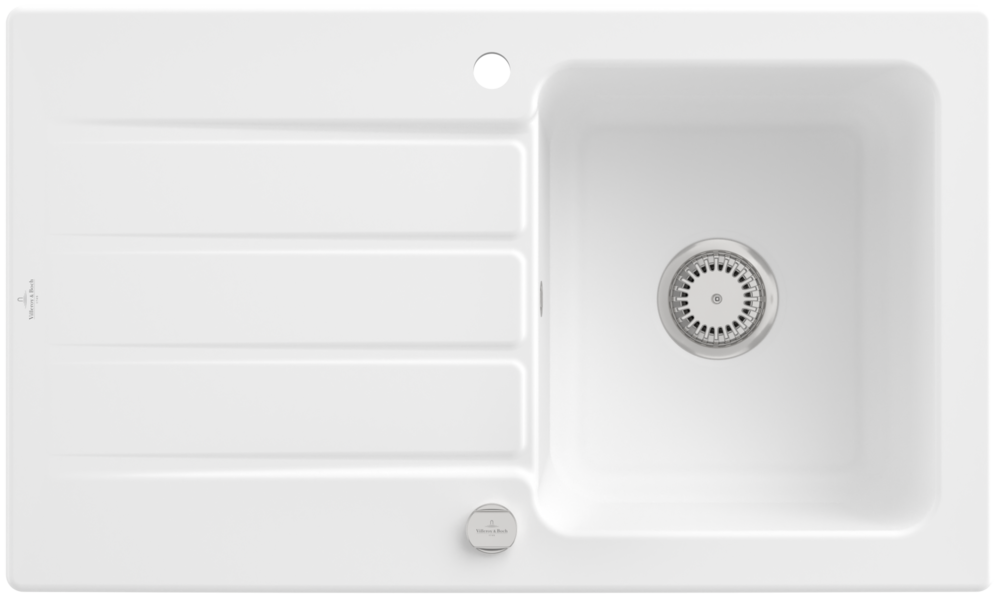 Villeroy &amp; Boch Architectura 50 Built-in sink, included Waste system pop-up, 860 x 510 mm, CeramicPlus