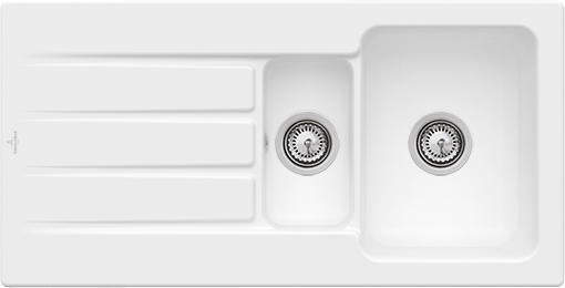 Villeroy &amp; Boch Architectura 60 XR Built-in sink, included Waste system hand-operated, 1000 x 510 mm, CeramicPlus