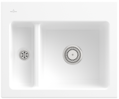 Villeroy &amp; Boch Subway 60 XM Built-in sink, included Waste system hand-operated, Ceramic, 620 x 510 mm, CeramicPlus