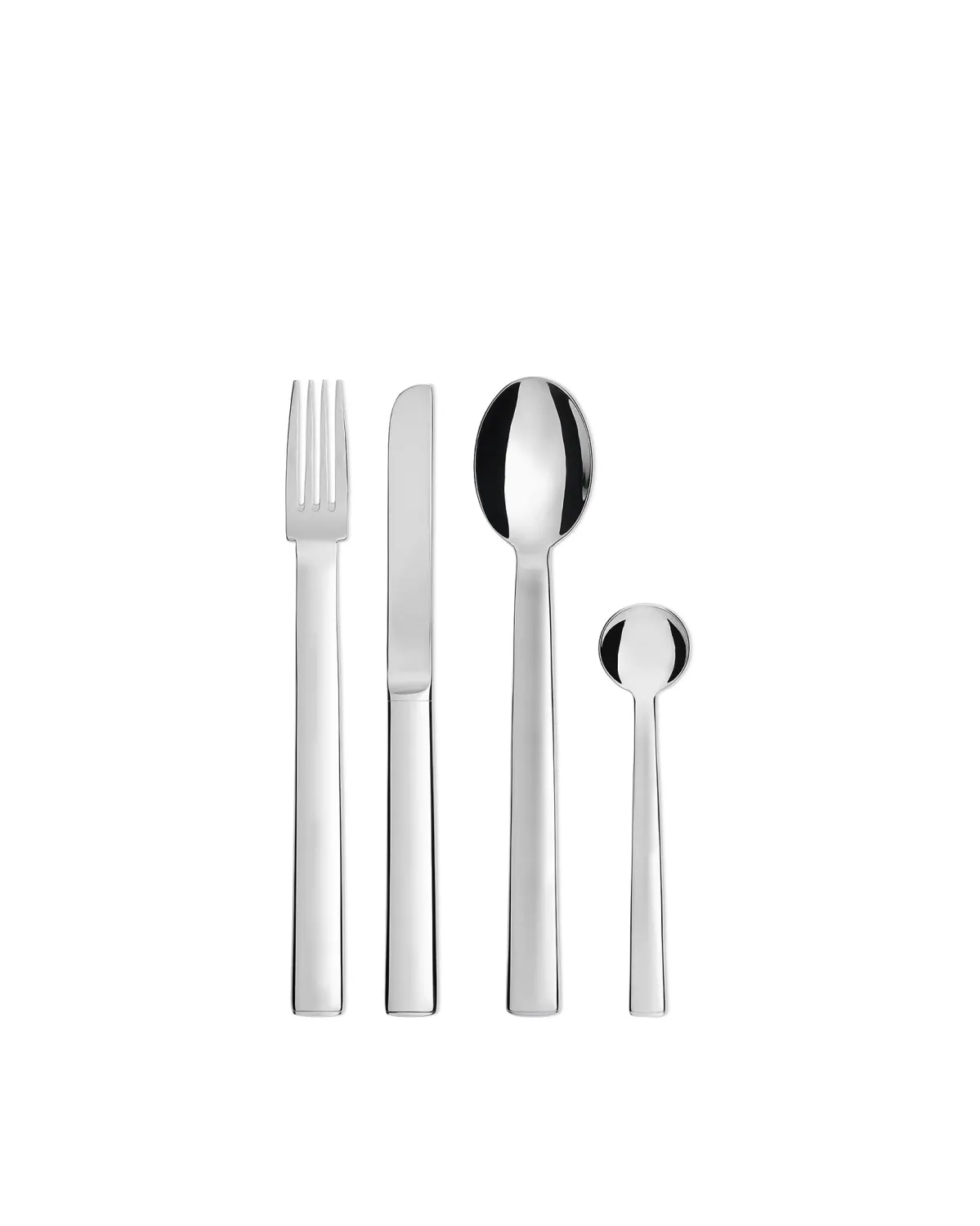 Alessi Rundes Modell Cutlery set 24 pieces