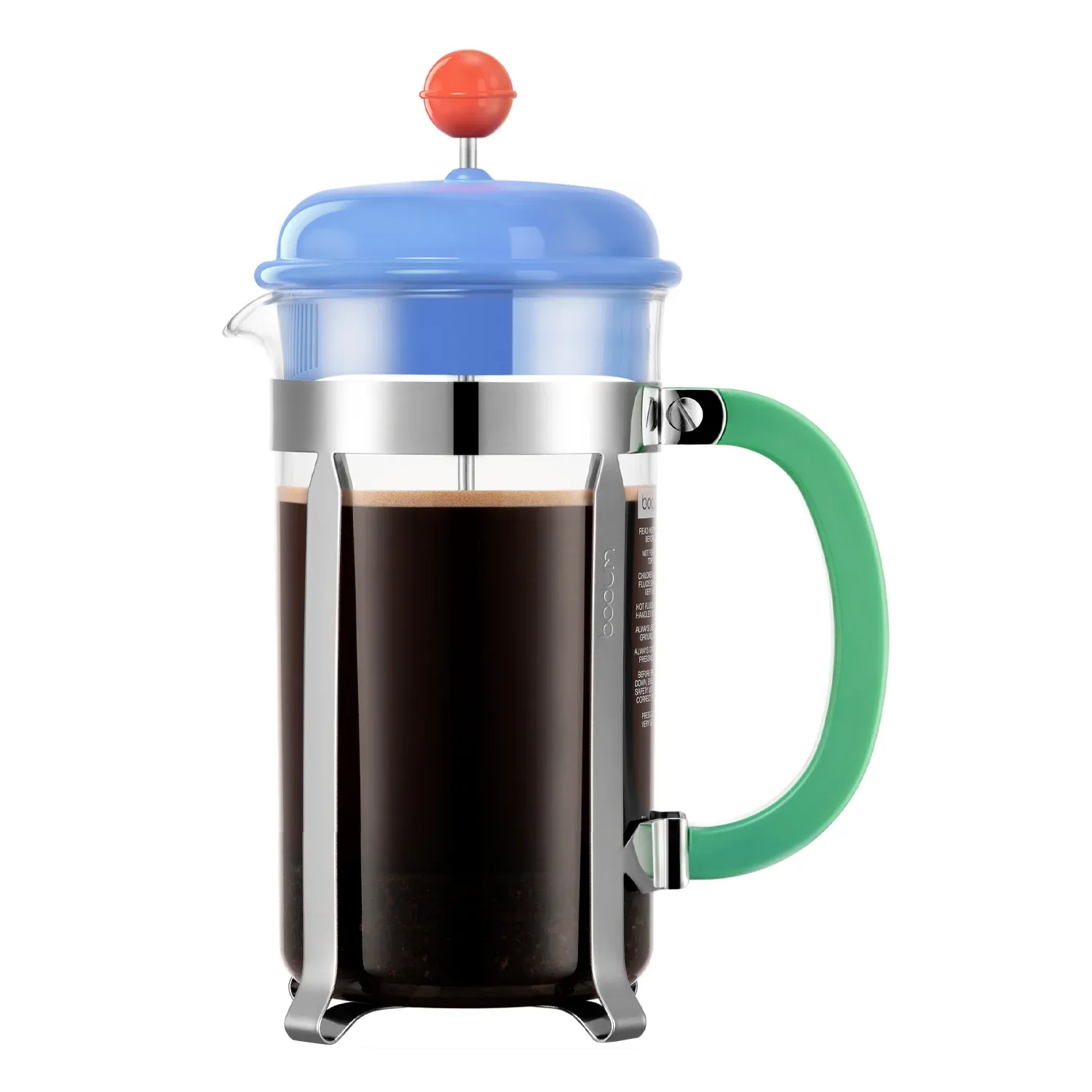 Bodum Caffettiera French press coffee maker, 1,0 l, light blue