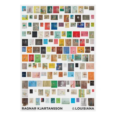 Louisiana Museum of Modern Art Ragnar Kjartansson - The End 2008, A0 poster