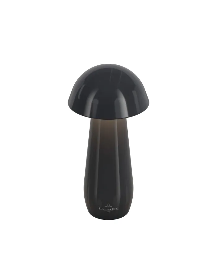 Villeroy &amp; Boch Modena rechargeable table lamp - 16cm, black ceramic