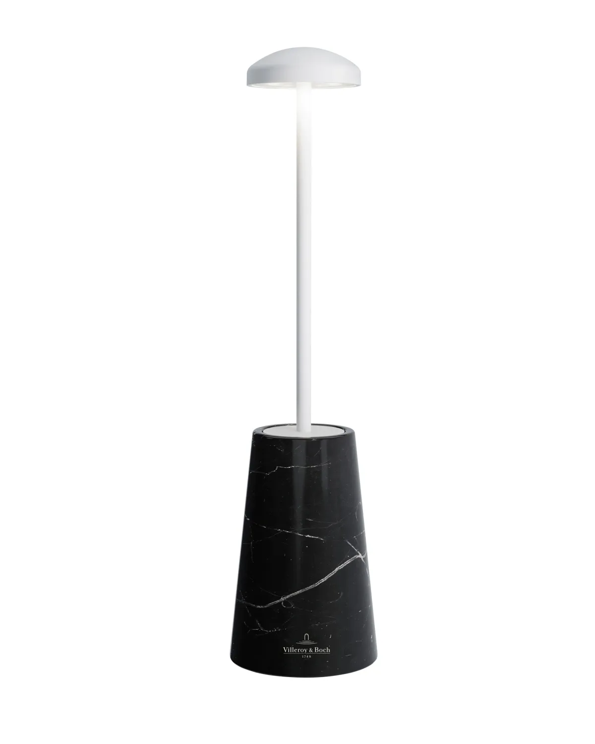 Villeroy &amp; Boch Siena battery-powered table lamp - Black and white
