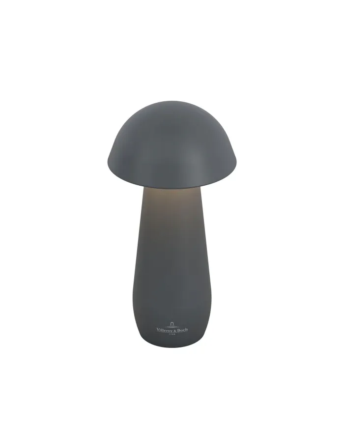 Villeroy &amp; Boch Modena rechargeable table lamp - 16cm, anthracite