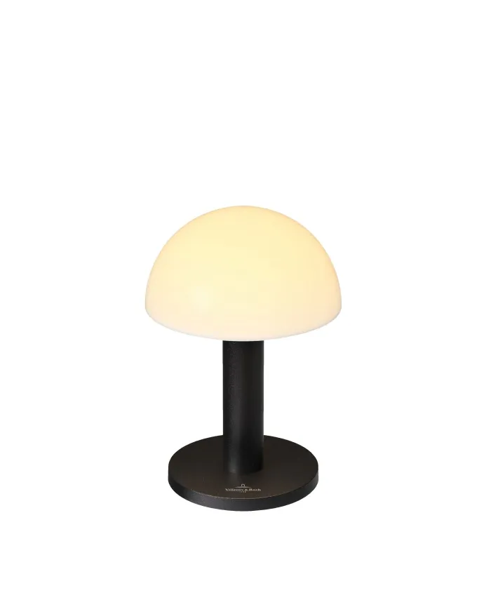 Villeroy &amp; Boch Bergamo rechargeable table lamp - black