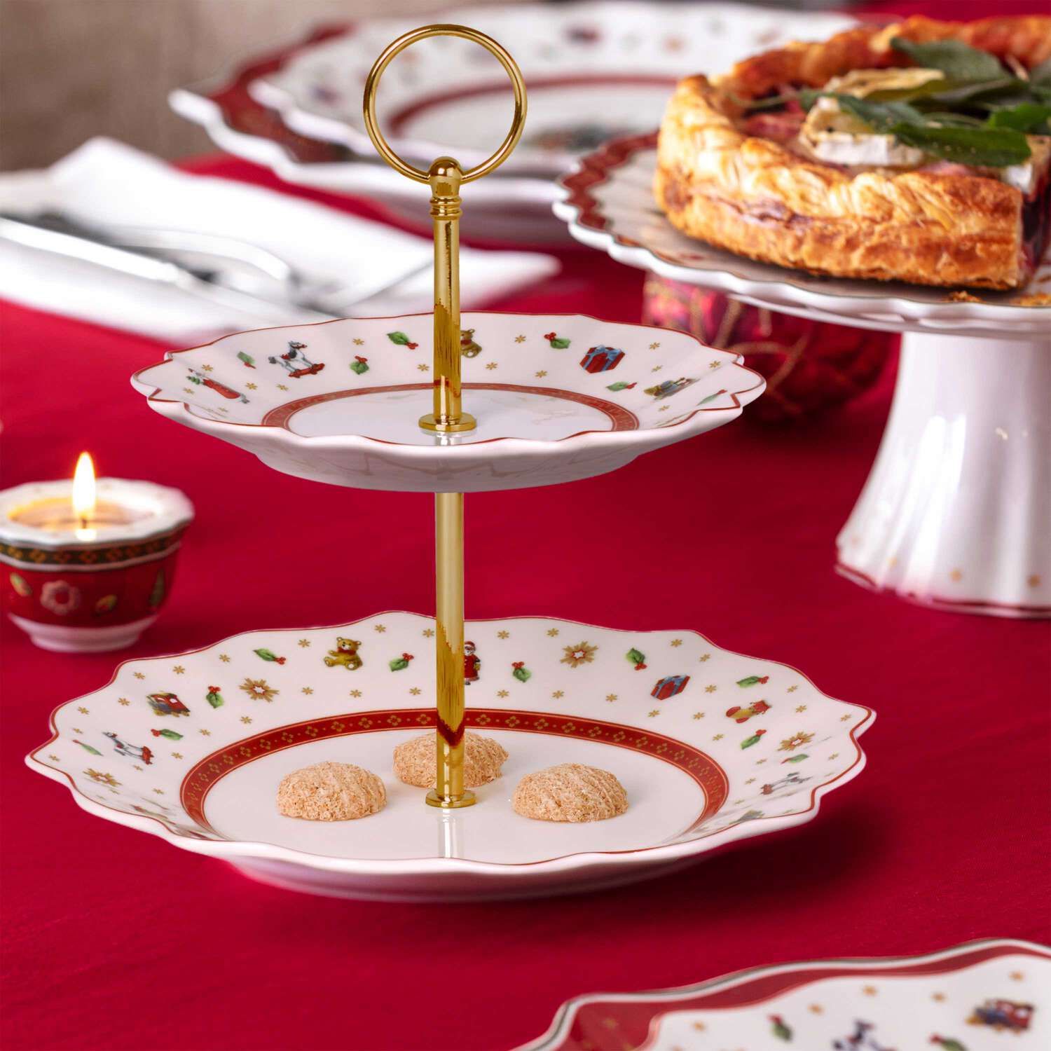 Villeroy &amp; Boch Toy's Delight Tiered cake stand