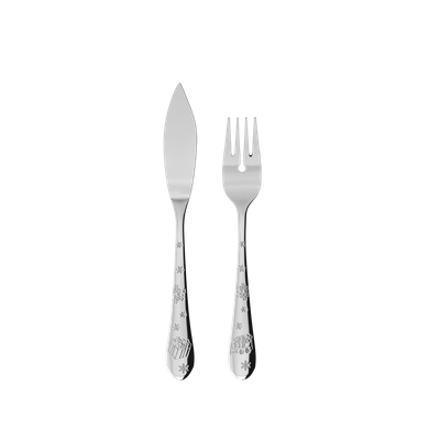 Villeroy &amp; Boch Toy's Delight Fish cutlery set