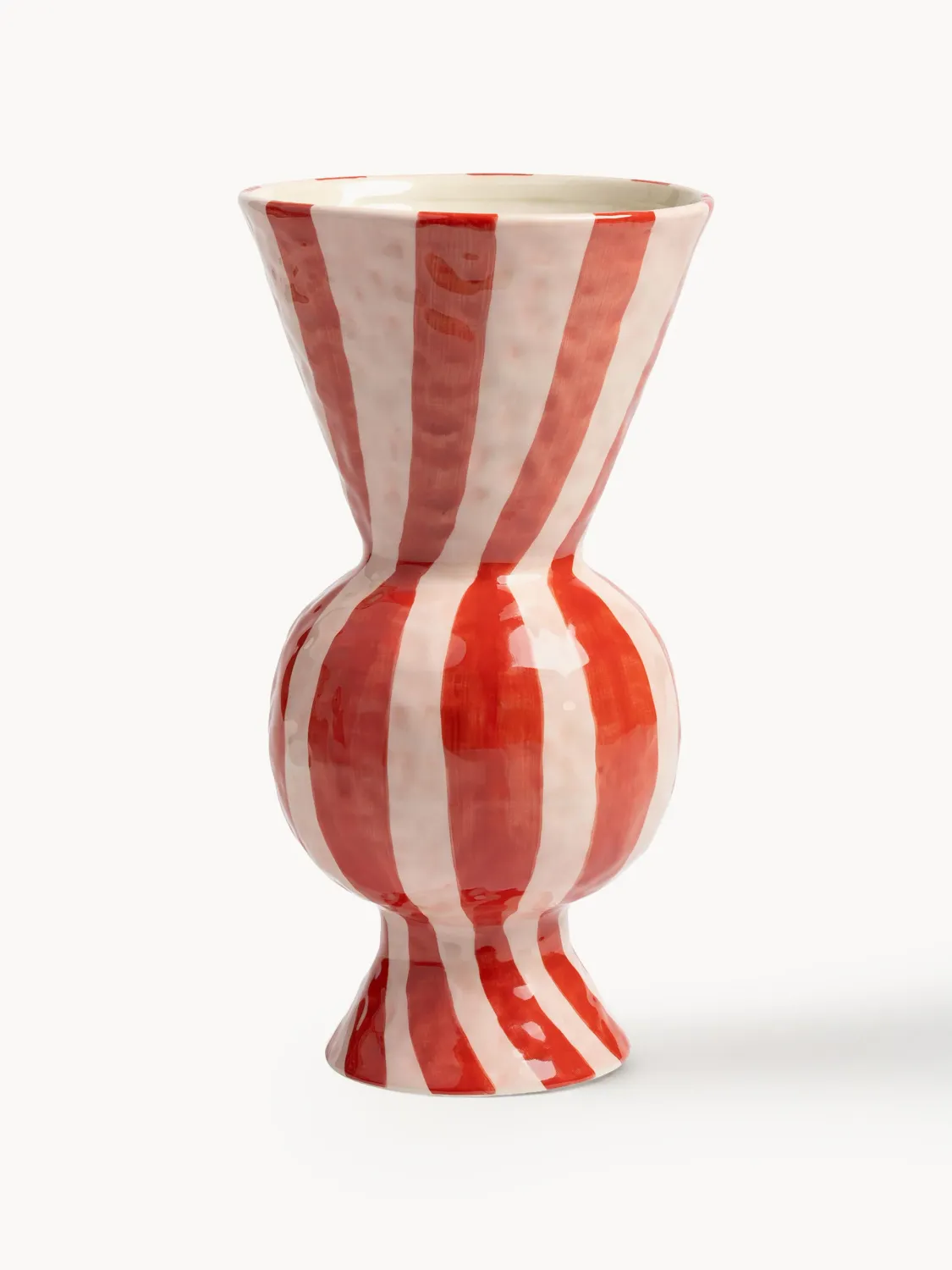 &amp;Klevering Hand-Painted Vase Rhombic, 30 cm
