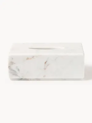 Westwing Collection Simba Marble Cosmetic Tissue Box