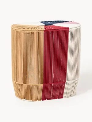 Westwing Collection Gabe Handwoven Double Laundry Basket in Rope