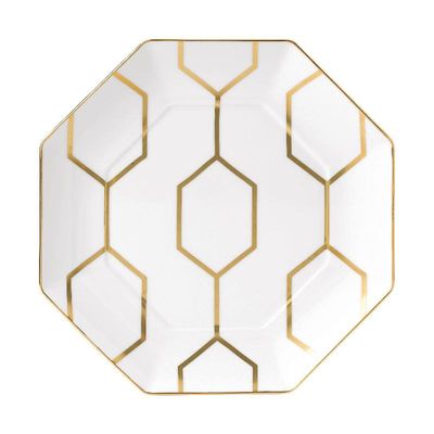 Wedgwood Arris Flat octagonal plate 23 cm