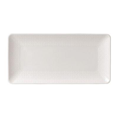 Wedgwood Gio White Rectangular tray 21 cm
