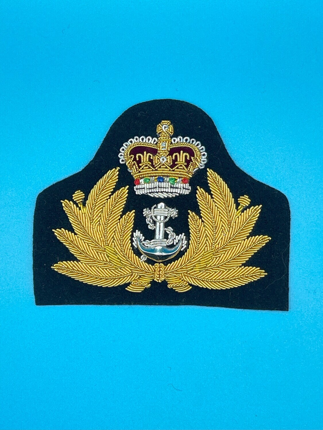 Royal Navy Officers Cap Badge