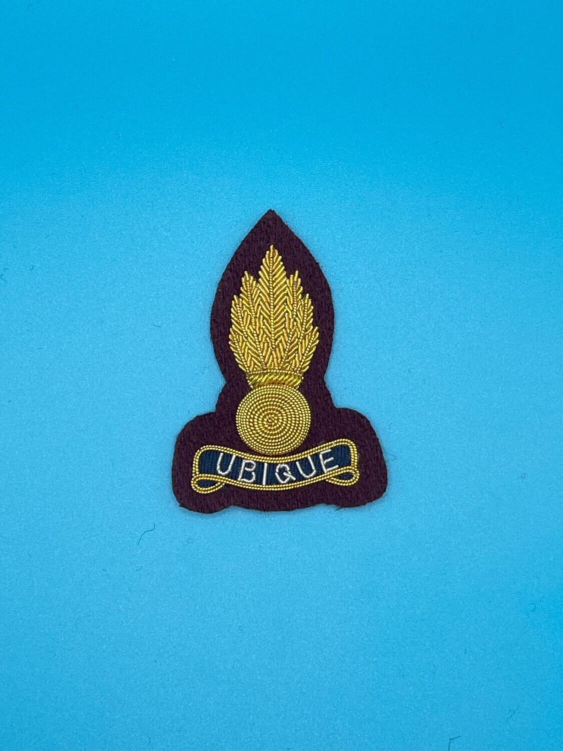 Maroon / Airborne Royal Engineer Officer Cap Badge