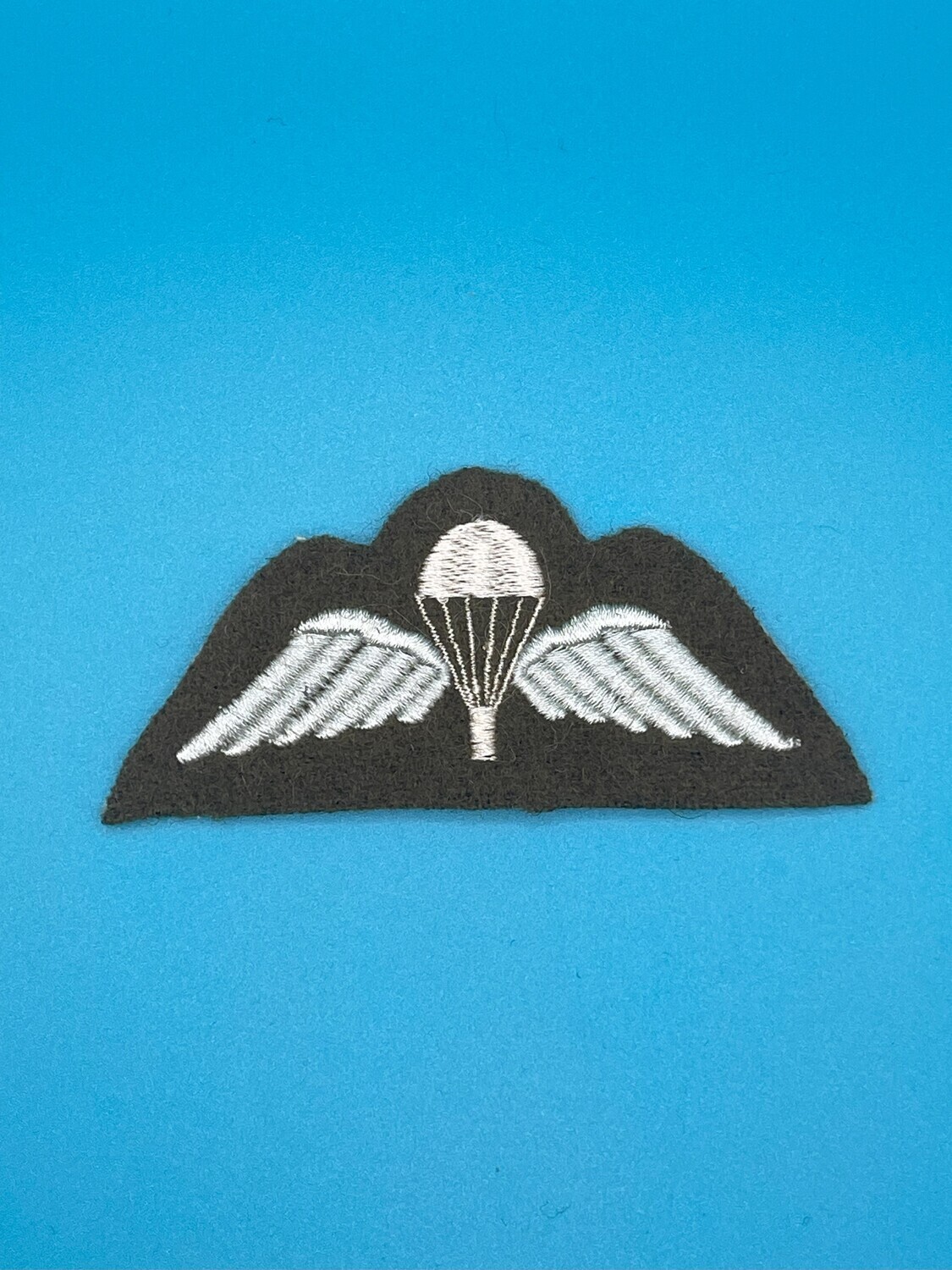 Khaki Parachute Wings Badge