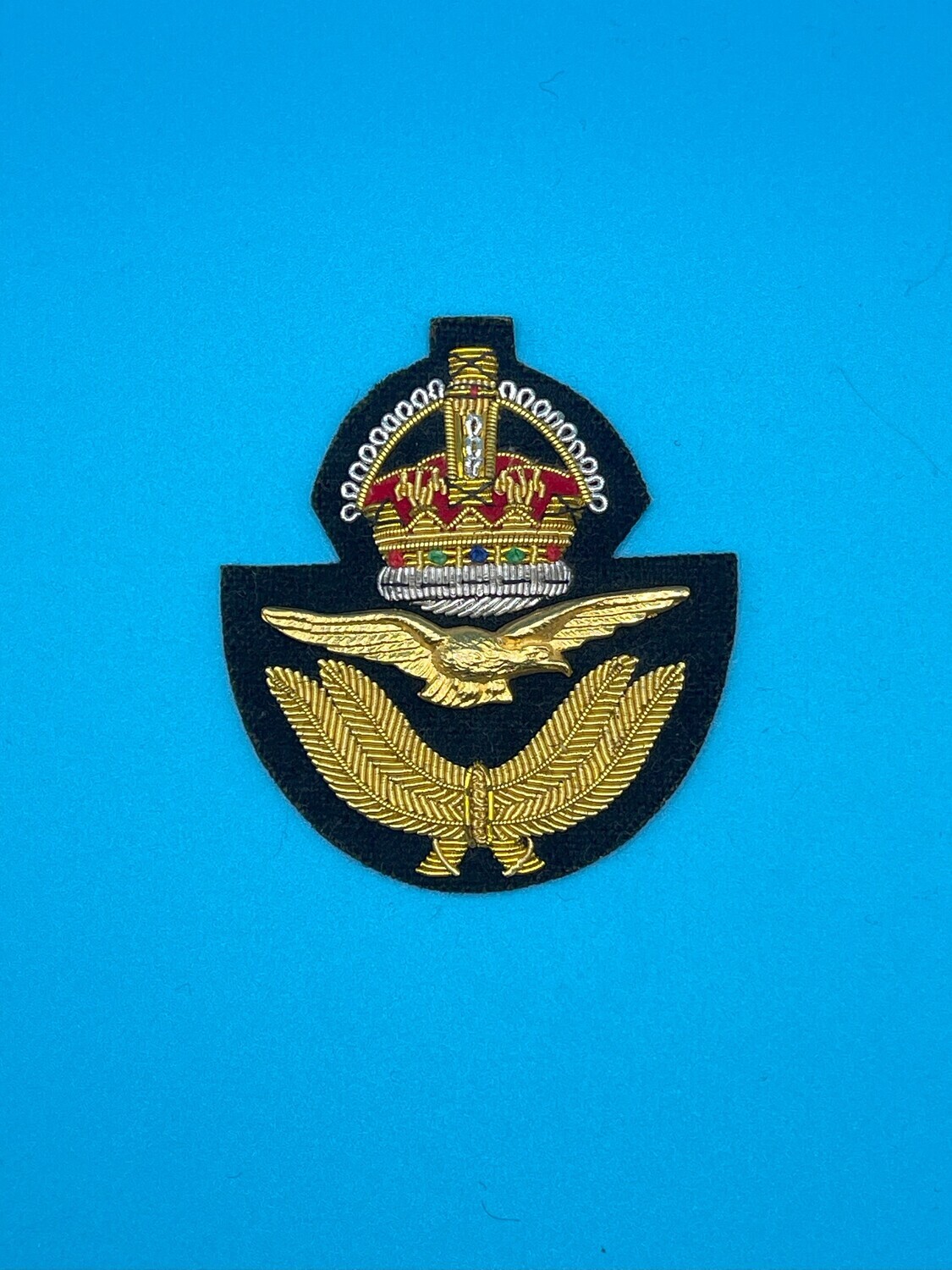 Royal Air Force Officers Cap Badge (Kings Crown)