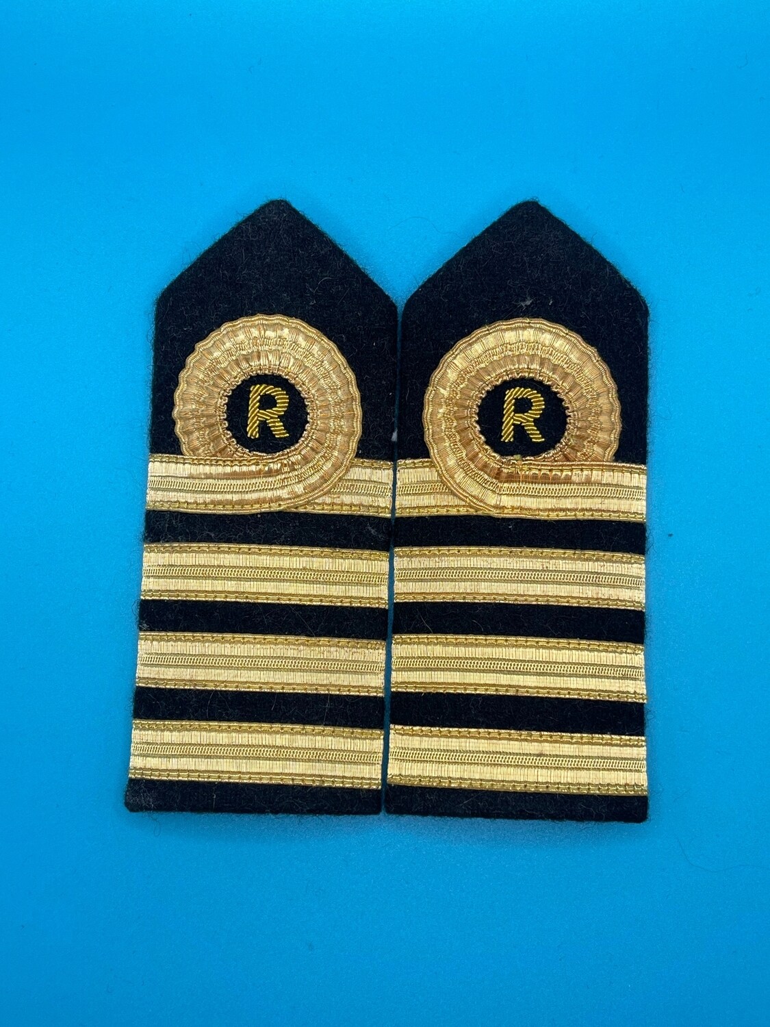 Royal Navy Reserve Captain Rank Slides Capt RNR