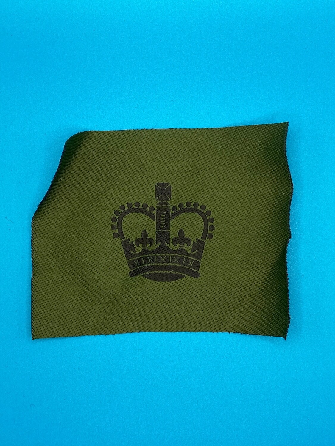 Woven Warrant Officer Class Two Olive Green Rank Patch WO2 CSM SSM OG