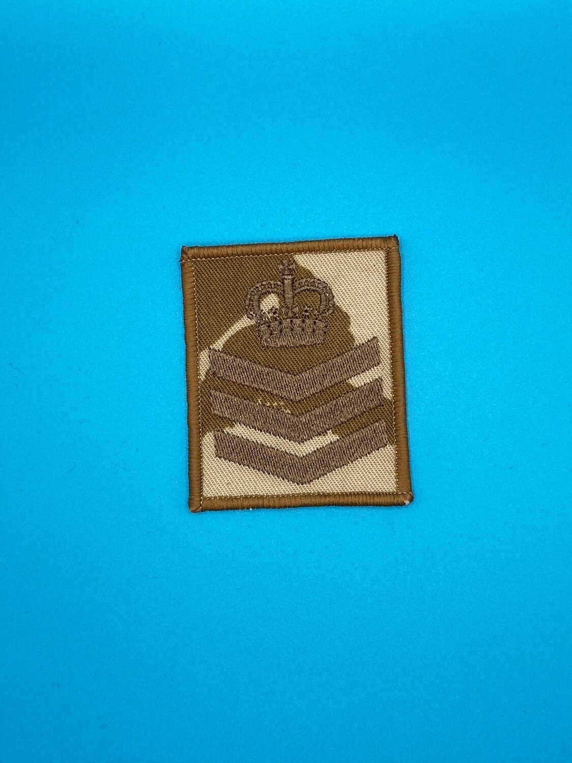 Desert DPM Rank Patch - Clearance - Staff Sergeant SSgt CSgt CSjt Colour Serjeant