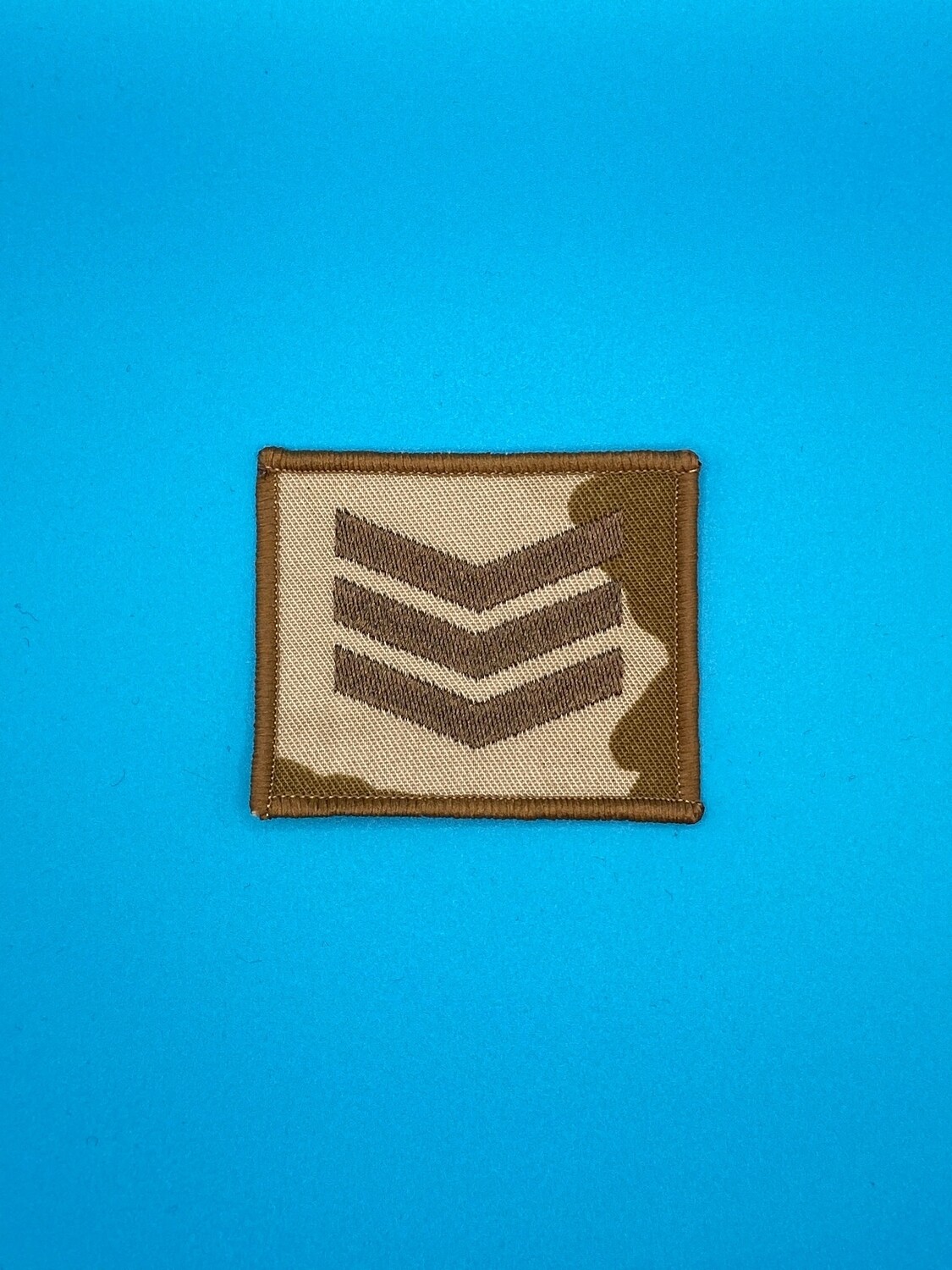Desert DPM Rank Patch - Clearance - Sergeant Sgt Sjt Serjeant
