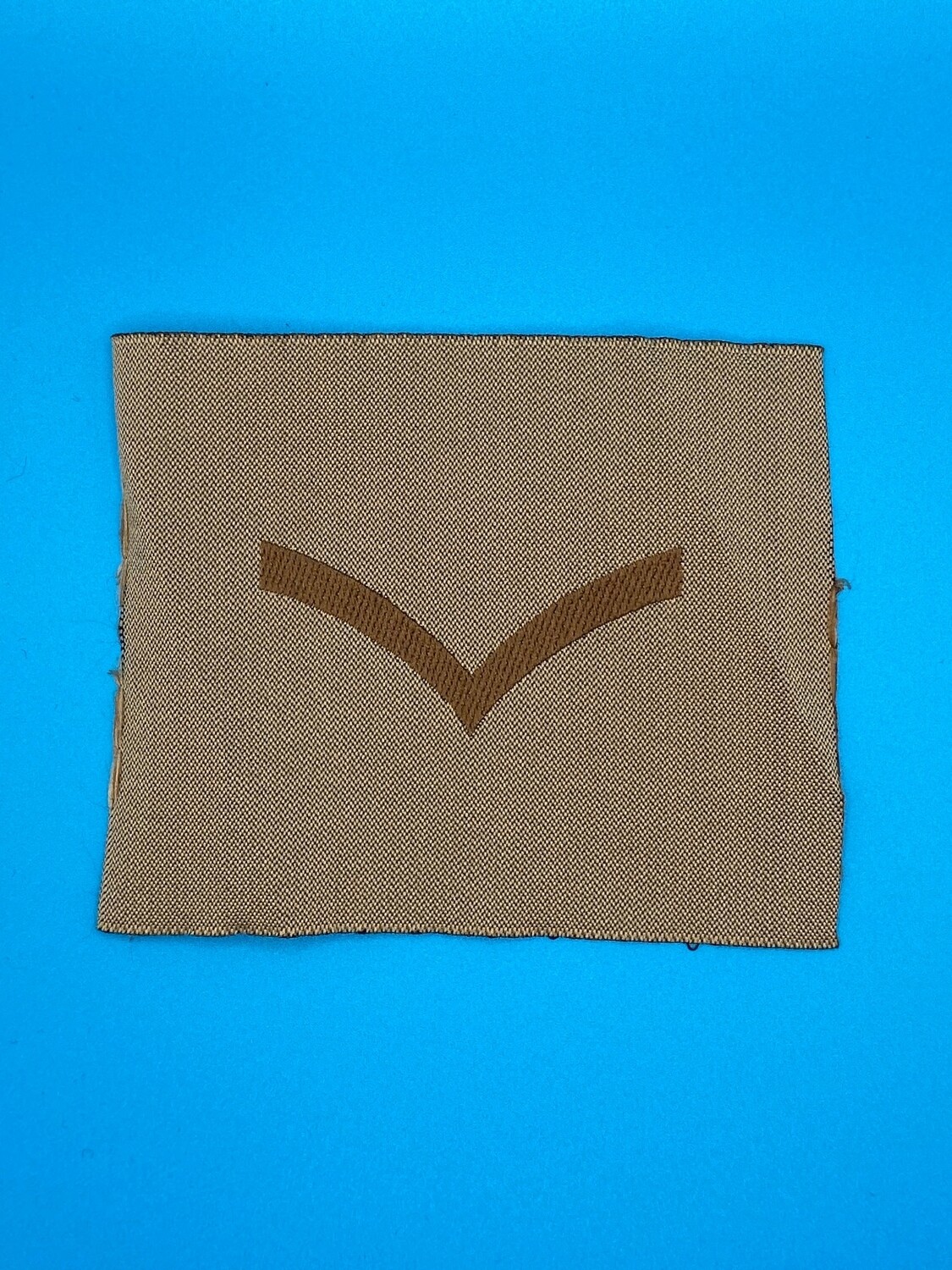 Woven Lance Corporal Rank Patch - Desert LCpl