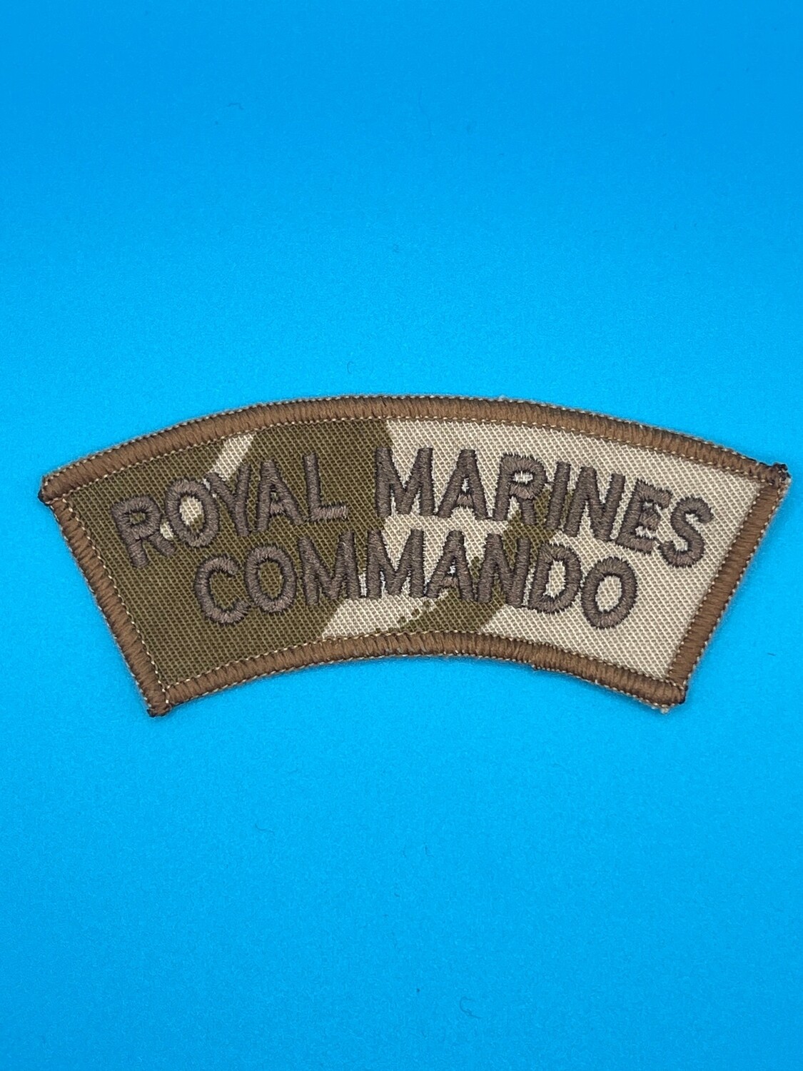 Royal Marines Commando Shoulder Title Desert DPM
