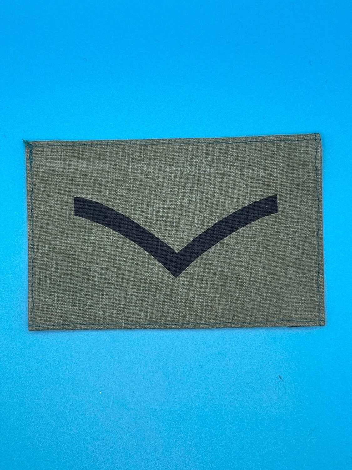 Lance Corporal Olive Green Rank Patch LCpl OG Printed