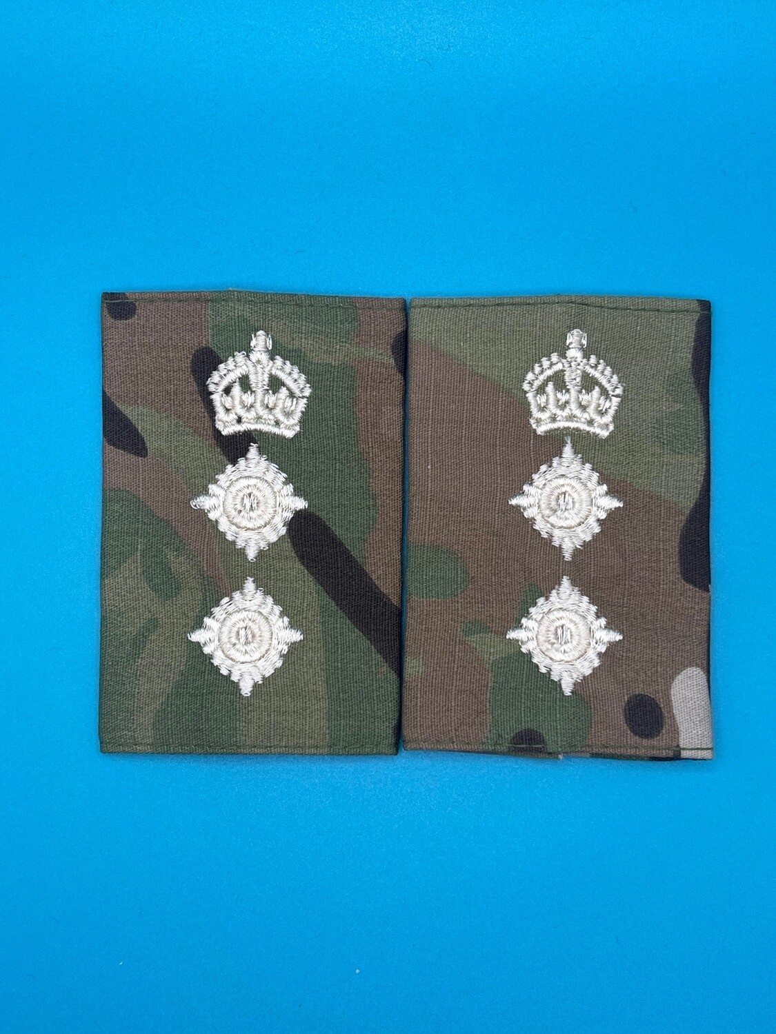 CIIIR MTP Rank Slides - Colonel Col - Gold Embroidery