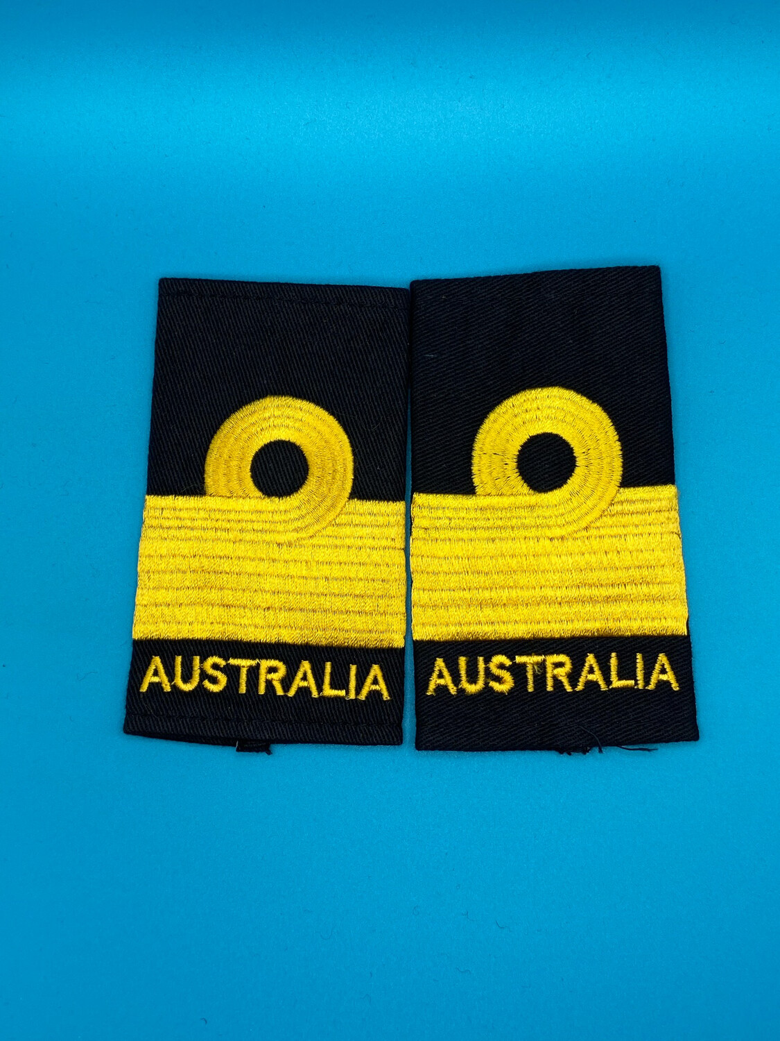 Royal Australian Navy - Rank Slides - Commodore - Pair Cdre