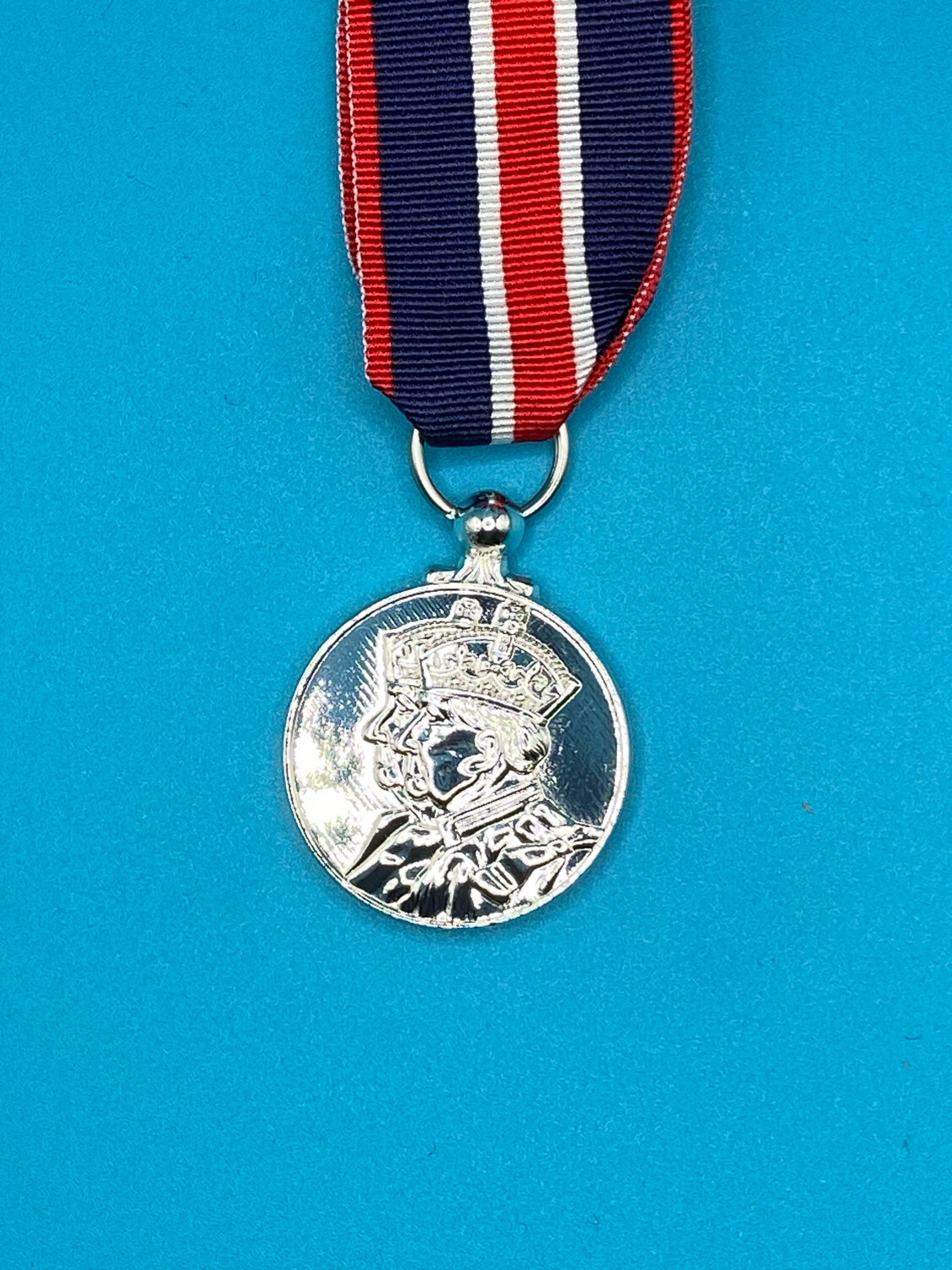 In Stock: King Charles Coronation Medal CIIIR Miniature